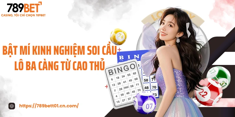 Bật mí kinh nghiệm soi cầu lô ba càng từ cao thủ